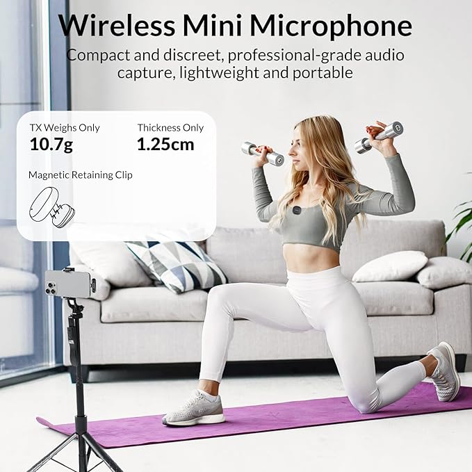 JOSTART Wireless Mini Microphone - Image 4