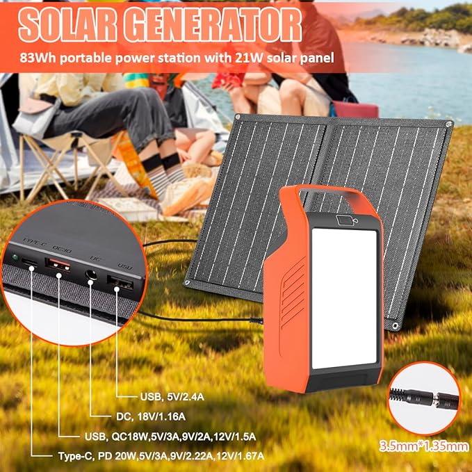 Takki 120W Peak Solar Generator - Image 2