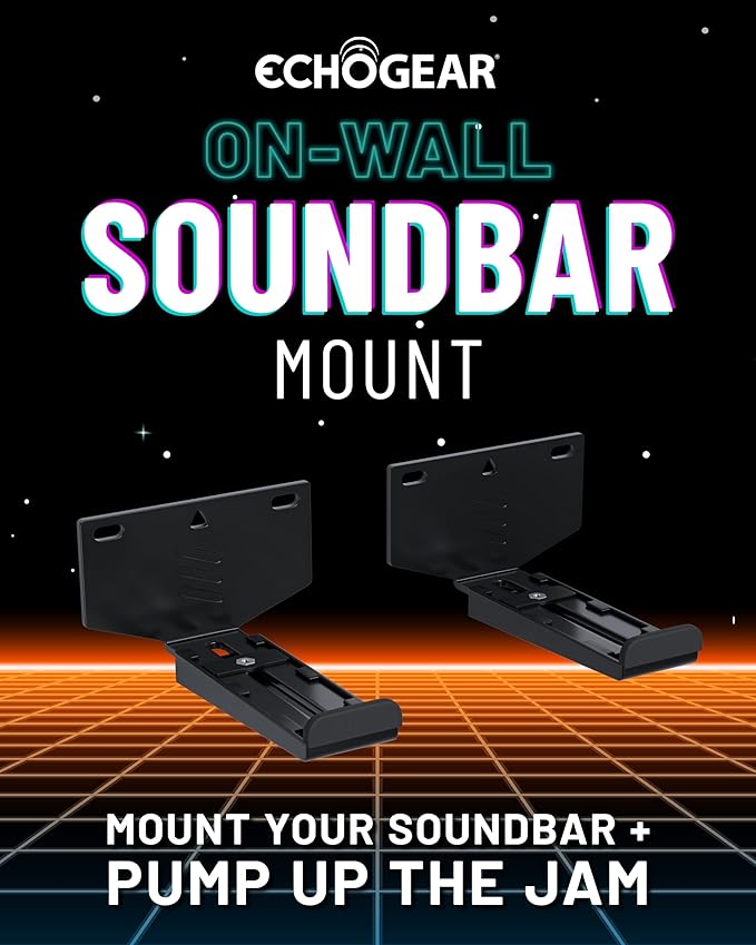 ECHOGEAR Soundbar Wall Mount Bracket - Image 2