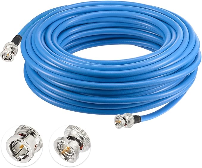 Superbat 3G 6G SDI Cable 250ft Belden 1694A BNC Cable 75 Ohm Supports by SUPERBAT