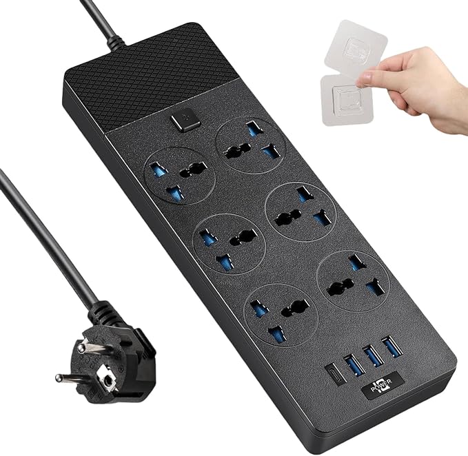 European Power Strip, Jumpso Universal Power Strip by Jumpso