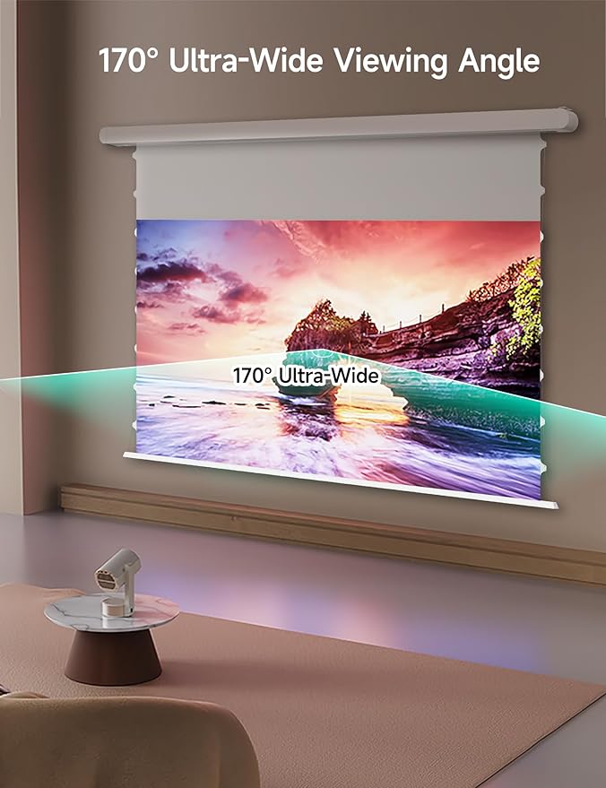 120" PureVision Motorized Projector Screen - Image 6