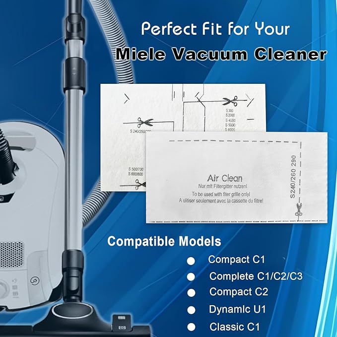 Pymin 6pcs engine protection filter and 6pcs vacuum cleaner filter set - Image 2