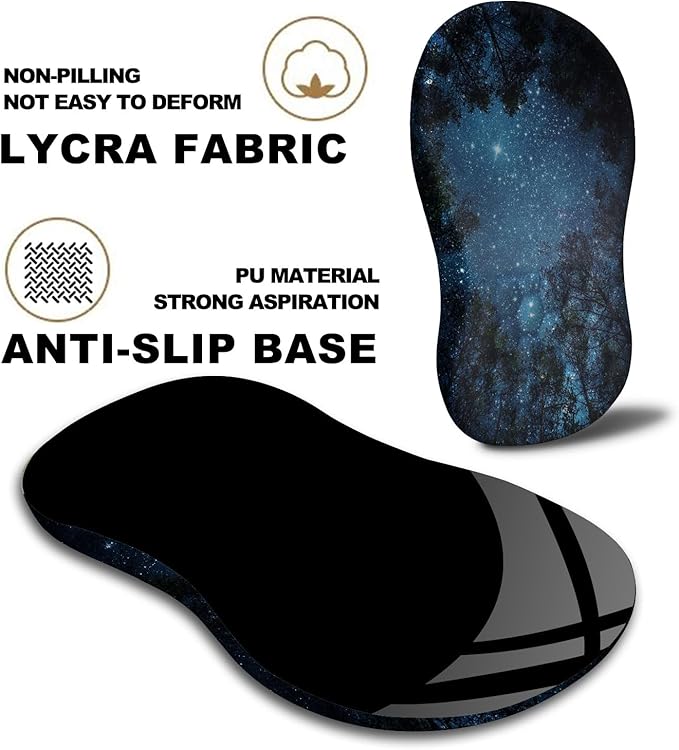 KUOSGM Mouse Pad Wrist Support, Ergonomic Mouse Pad - Image 6