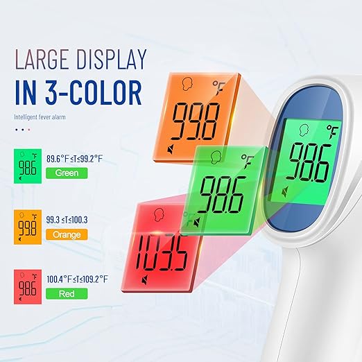 Forehead Thermometer for Adults and Kids, Digital Baby Thermometer - Image 3
