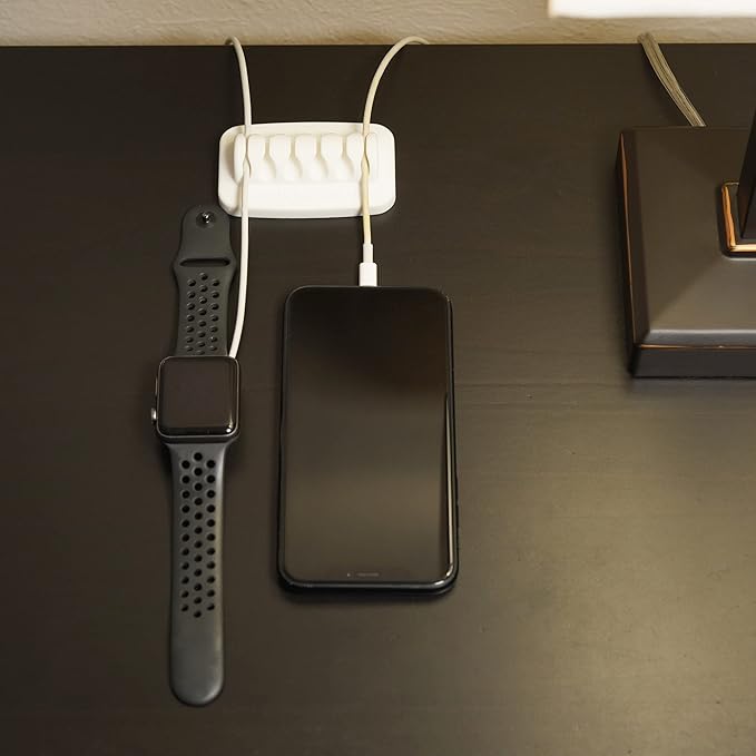 Desktop Cable Organizer, Eco-Friendly Silicone, No Bad Smell, Bundled - Image 4