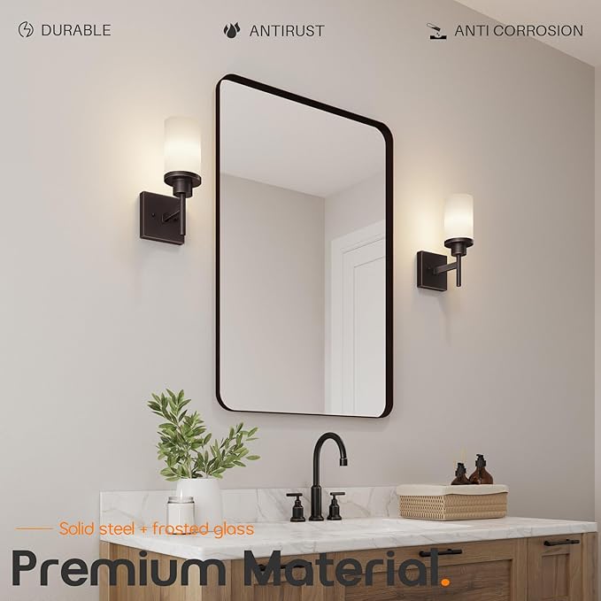 AONEON Wall Lights Over Mirror Bathroom Vanity Light Fixtures - Image 7