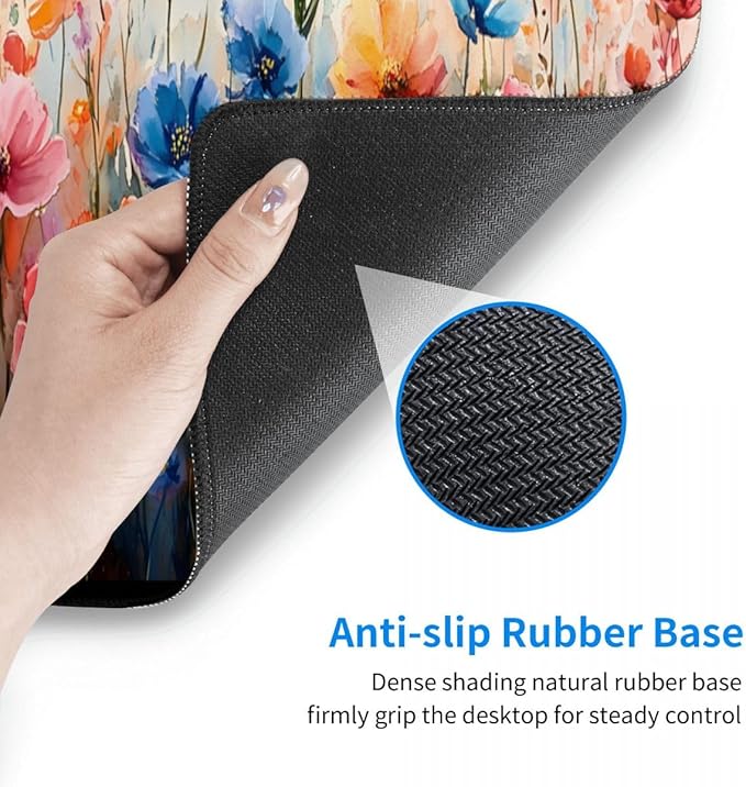CANFLASHION Desk Pad, Office Desk Mat 31.5"×11.8" Large Gaming Mouse Pad - Image 5