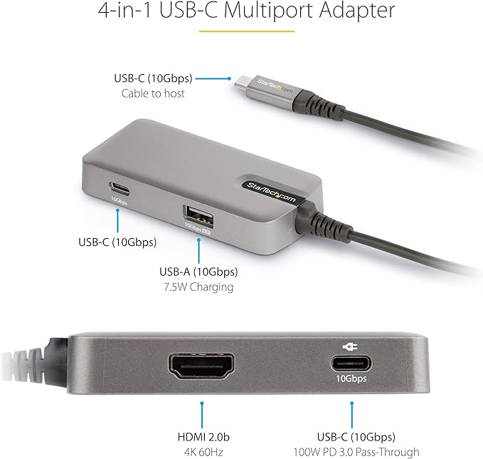 StarTech.com 4-in-1 USB C Hub - Image 3