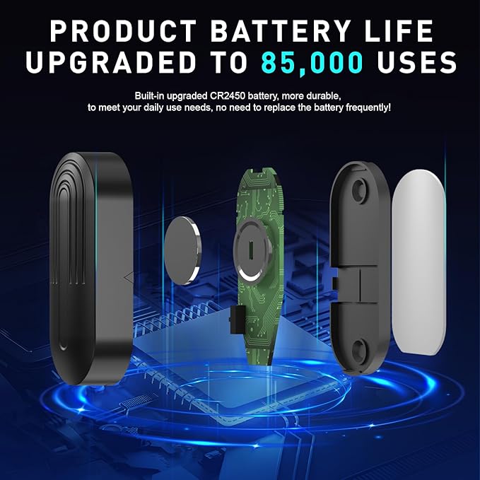 SanJie Wireless Door Chime for Business When Entering Door Entry Chime Door Bell - Image 2