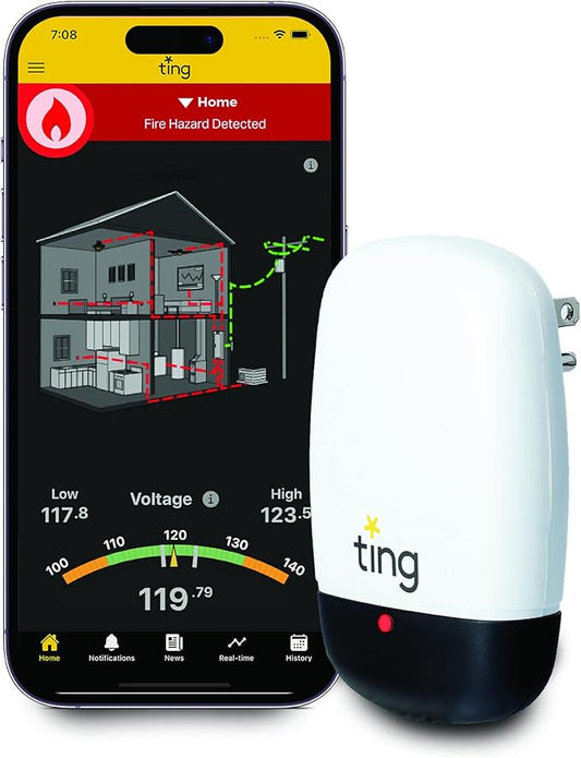Ting Fire Electrical Fire Prevention Sensor & Service by Ting