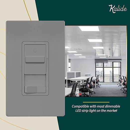 TOPGREENER Kalide 0-10V Dimmer Light Switch, LED Dimmer Switch, Low Voltage - Image 3