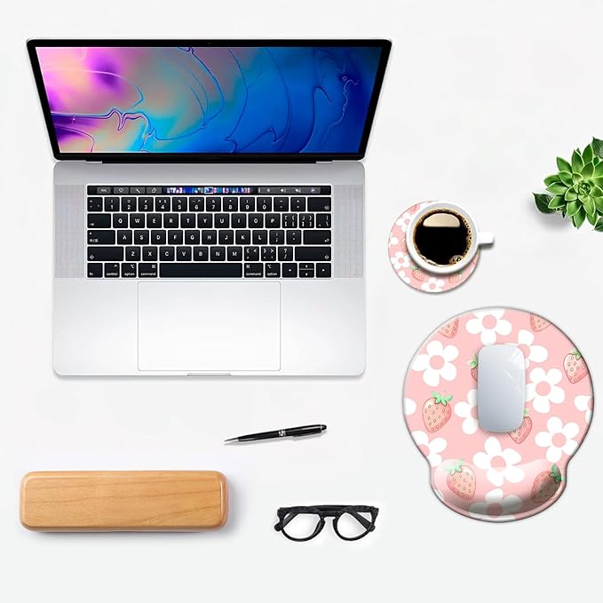 Ergo Comfort Gel Wrist Rest Mouse Pad-Ergonomic Office Mousepad - Image 7