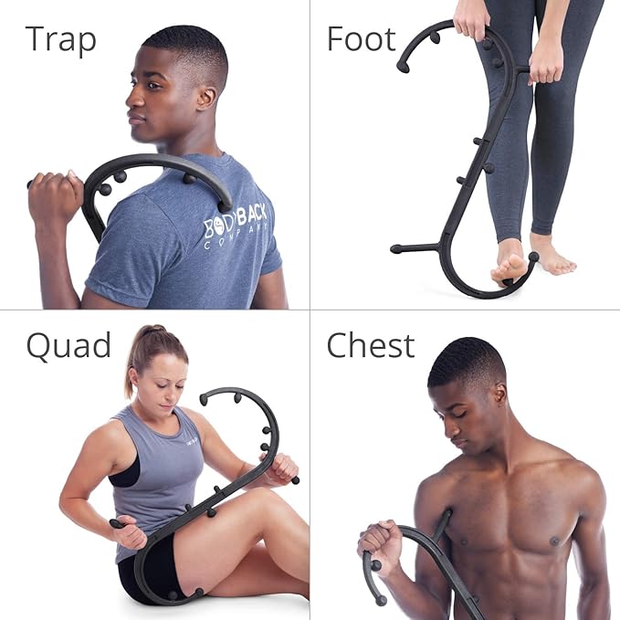 Body Back Buddy Classic USA Made Handheld Full Body Massage Cane Pressure & - Image 3
