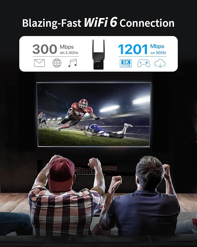 BrosTrend WiFi 6 Extender AX1500 WiFi Booster - Image 3