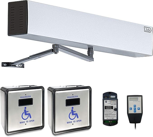 Olideauto Automatic Touch Free Door Opener+2PCS Wireless Touch Free Square by Olideauto