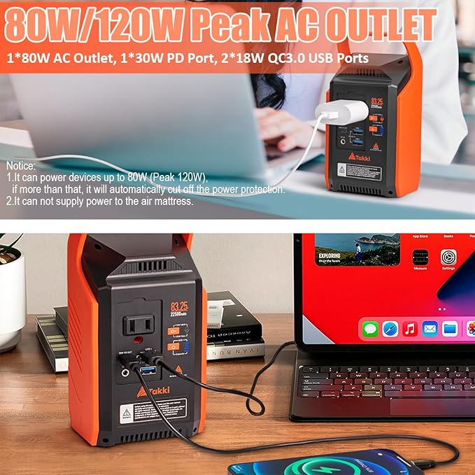 Takki 120W Peak Solar Generator - Image 3