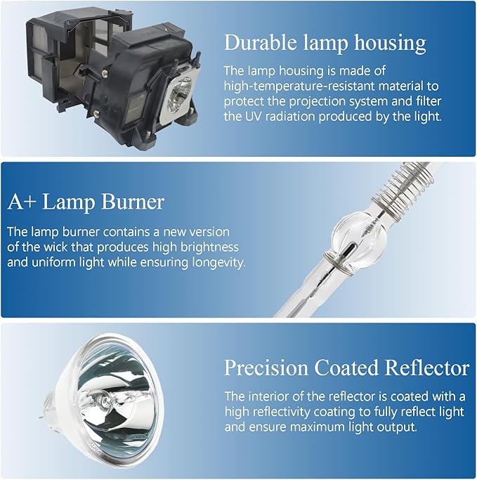 Pazuliayi NP16LP /60003120 Replacement Projector Lamp Bulb - Image 3