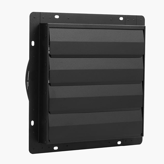 VEVOR 14 inch Shutter Exhaust Fan, Wall Mounted Attic Vent Fan - Image 9