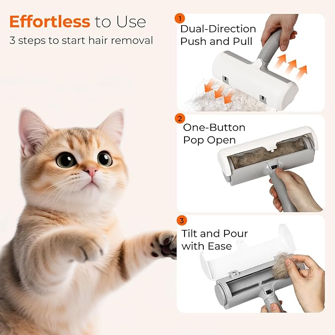 SESAMIU Reusable Pet Hair Remover Roller - Image 6