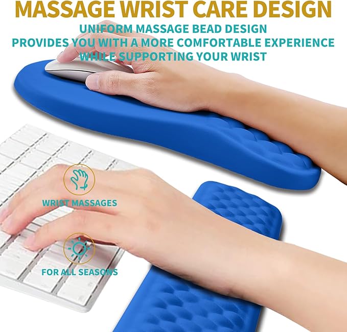 Hokafenle 2 in 1 Ergonomic Mouse Pad Wrist Support & Wrist Rest - Image 4