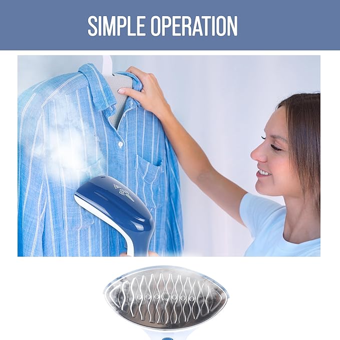 UNDERJAY Steamer for Clothes 1200W, Compact Handheld Garment Steamer for Home - Image 5