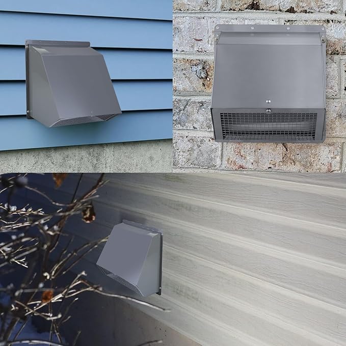 10 Inch Hooded Wall Vent Exhaust - Image 6