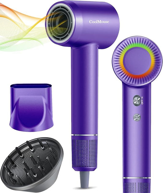 High-Speed Ionic Hair Dryer: 150000 RPM Brushless Motor 500 Millions Negative by Unknown