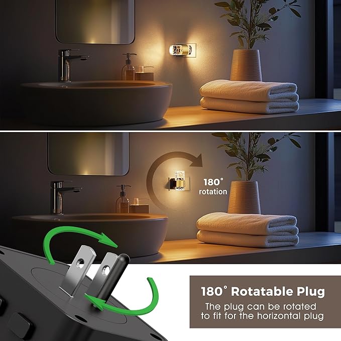L LOHAS LED Night Light, Dimmable Night Lights Plug into Wall - Image 4