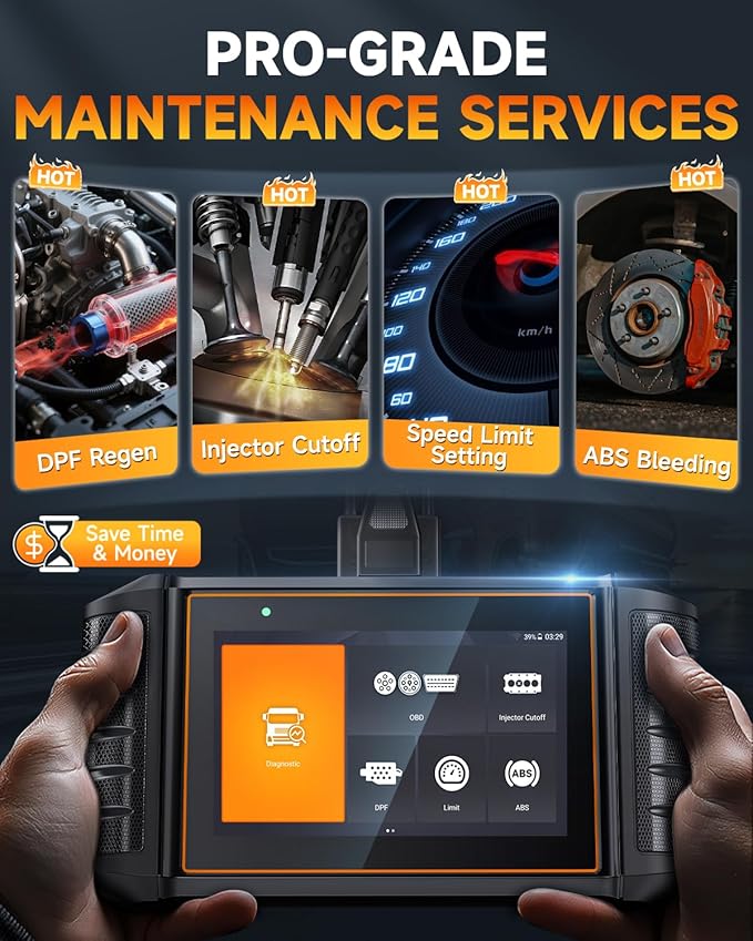 FOXWELL HD500 Heavy Duty Truck Scanner - Image 2