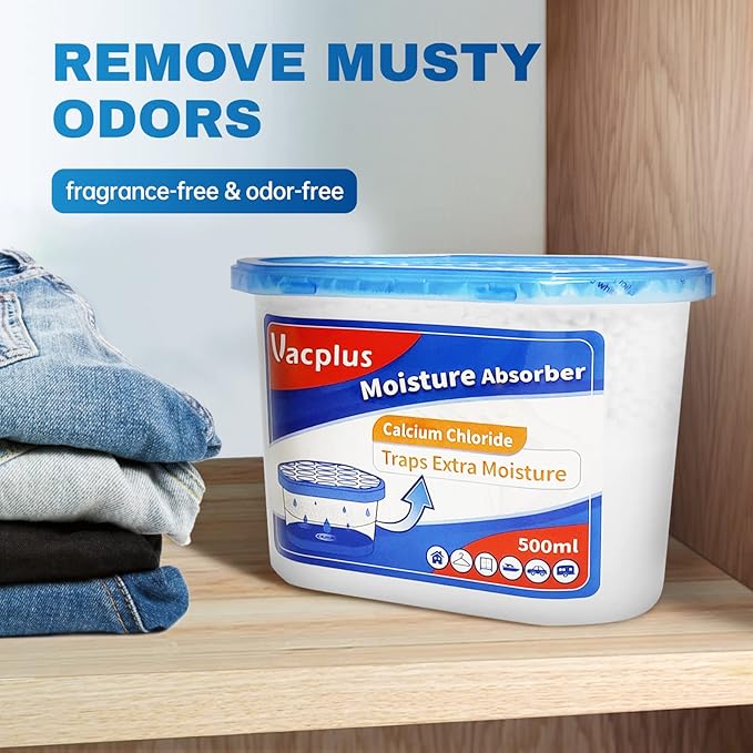 Vacplus Moisture Absorbers, 10.5 Oz Humidity Absorber Boxes Attracts Extra - Image 5