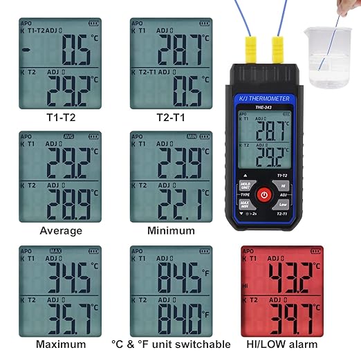 Thermocouple Thermometer Digital K Type Thermometer - Image 5