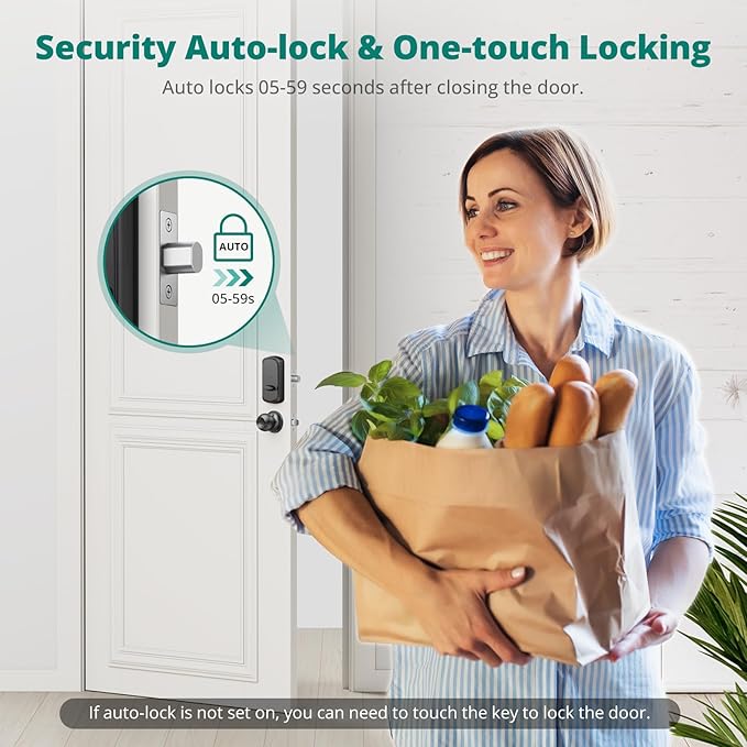 AkaGear DS10 Keyless Entry Door Lock - Image 5