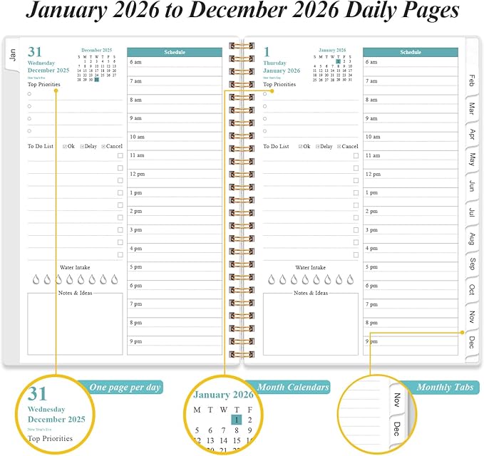 2026 Daily & Monthly Planner - Image 3