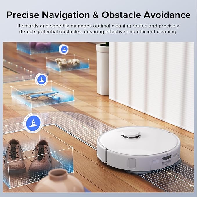 Roborock Qrevo Edge S5A Robot Vacuum and Mop, Zero-Tangling, DuoDivide Main - Image 6