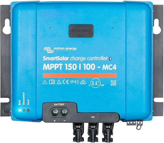 Victron Energy SmartSolar MPPT MC4 Compatible Solar Charge Controller by VictronEnergy