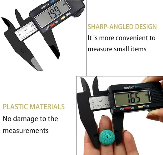 Simhevn Electronic Digital Calipers, inch and Millimeter Conversion, LCD Screen - Image 8