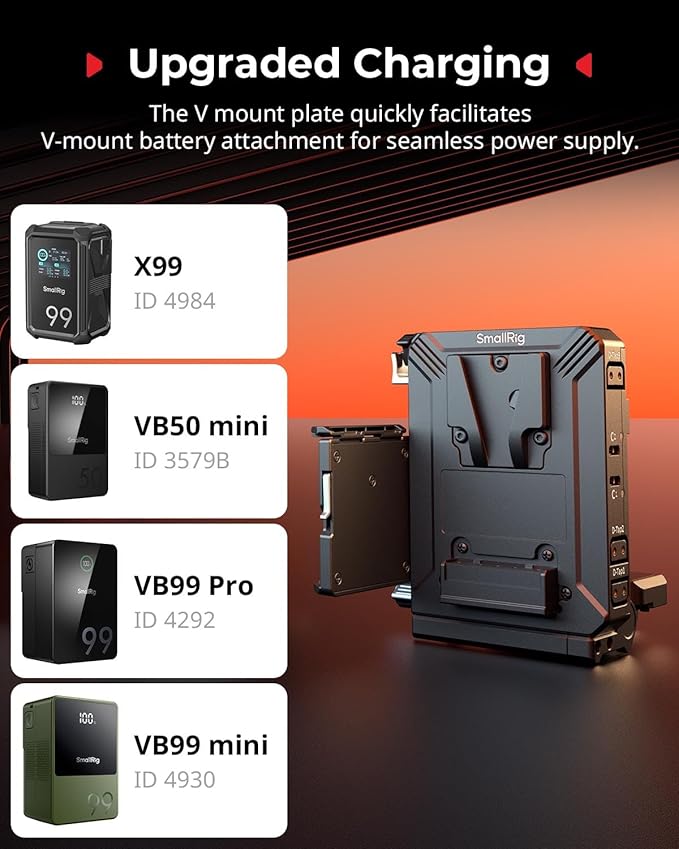 SMALLRIG V Mount Battery Plate - Image 2