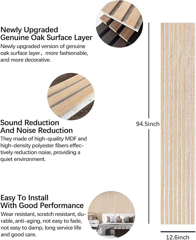 ARMURO Wood Slat Wall Panel - Image 8