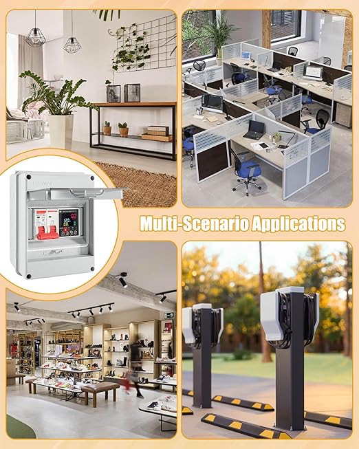 Smart Energy Monitor Box, 63A Circuit Breaker Power Consumption Monitoring - Image 7