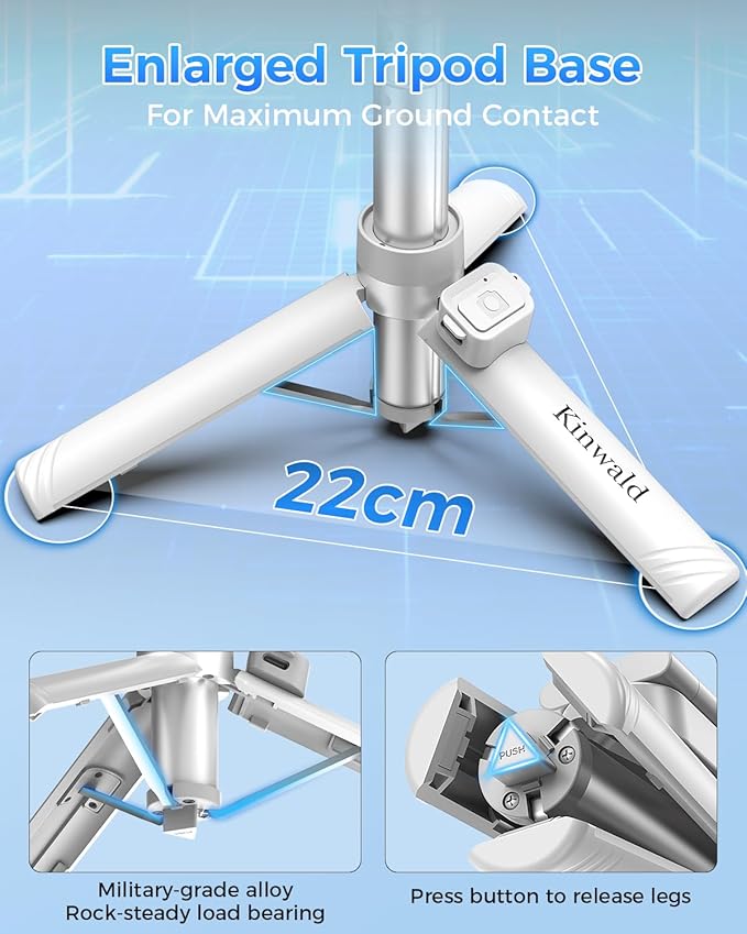 Kinwald 3-in-1 Phone Tripod - Image 6