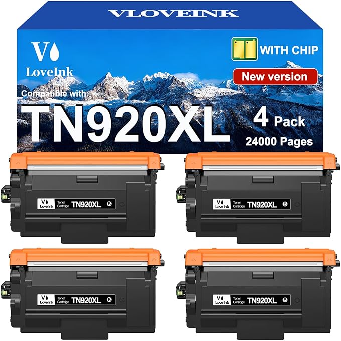 VLOVEINK TN920XL TN920 Toner Cartridge Compatible Replacement by VLOVEINK