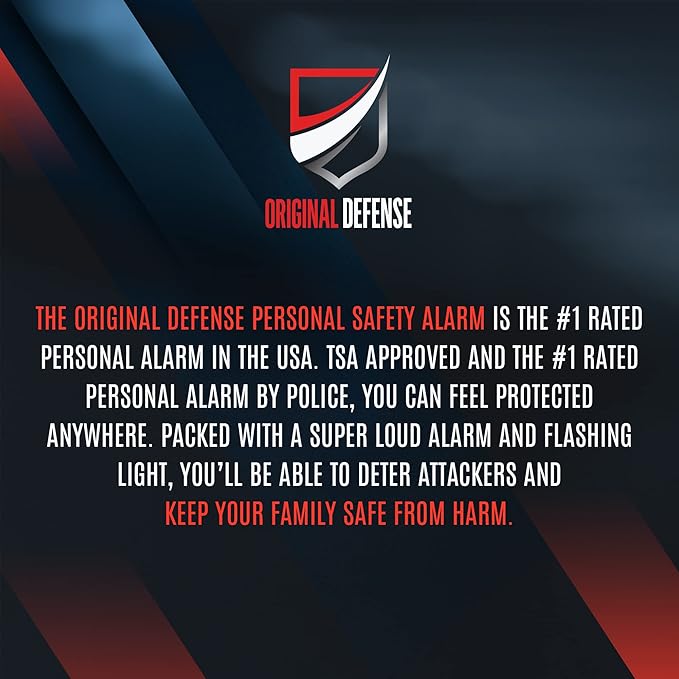 Original Defense® Siren Self-Defense Alarm - Image 6