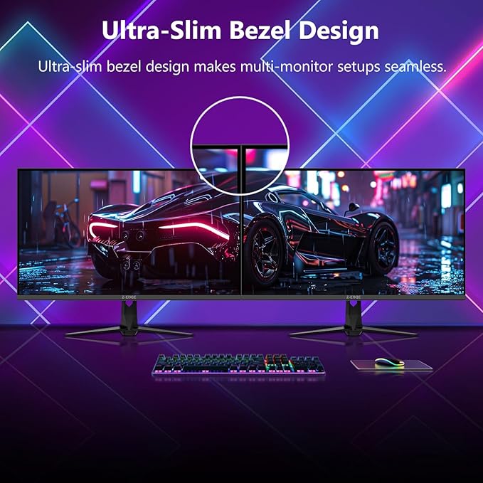 Z-Edge 27 Inch 240Hz Gaming Monitor, 2K QHD 1440P, Fast IPS Computer Monitor - Image 7