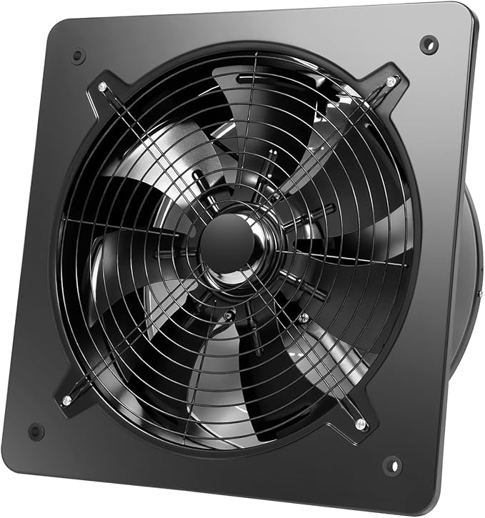 PureLinensliey 16 inch Industrial Fan, High Airflow Ventilation Exhaust Fan by Unknown