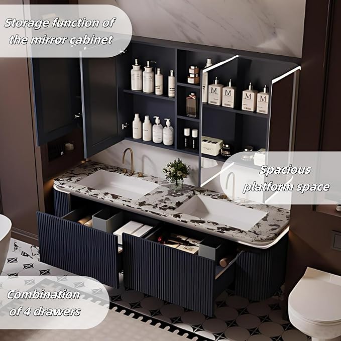 Bathroom Vanity with Double Sinks - Image 6