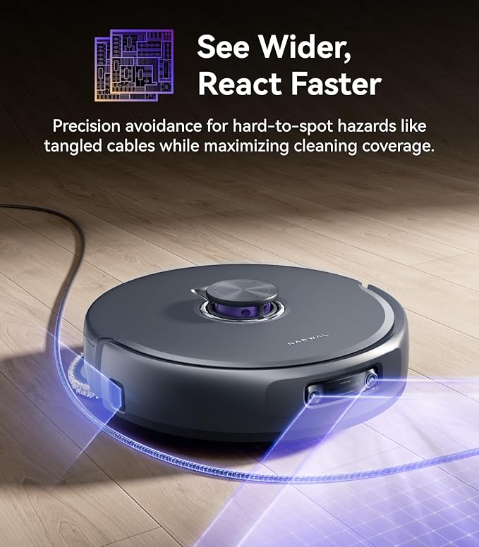 NARWAL Freo Z10 Ultra Robot Vacuum and Mop Combo, Dual RGB Cameras and Chips - Image 2