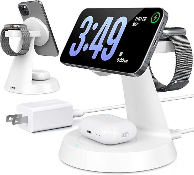 3 in 1 Wireless Charging Station by Trendwave