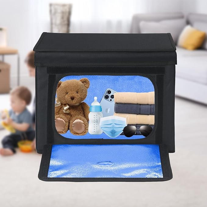 Large UVC Sanitizer Box with Ozone, Foldable Cleaner Bag with Timer, 36L/9.5gal - Image 5
