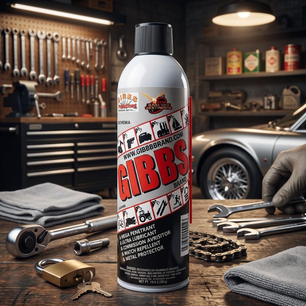 Gibbs Brand Lubricant (2-12oz cans)